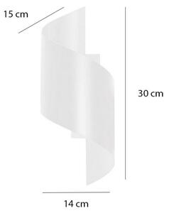 Nástěnné svítidlo SPINER 1xG9/8W/230V bílá