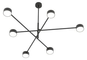 Lustr na tyči NATSU 6xGX53/12W/230V černá