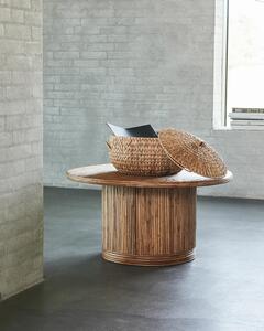 Konferenční stolek rog Ø 90 cm přírodní