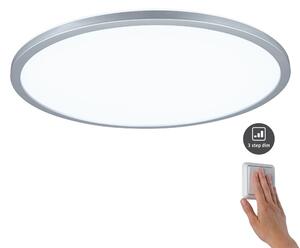 Paulmann 71006 Atria Shine, matně chromové stropní svítidlo s korónou, 22W LED 4000K tříkrokové stmívání, průměr 42cm