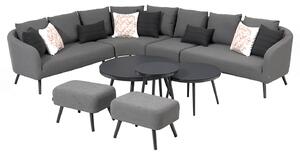 Doppler Melia LIKA-TEX® šedá - luxusní zahradní souprava
