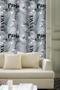 Forbyt, Dekorační závěs, OXY Paris s tunýlkem, šedý 150