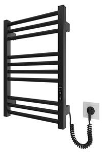 Koupelnový žebříkový radiátor HF DERBY 100W/230V 57x43 cm černá