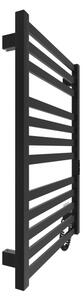 Koupelnový žebříkový radiátor HF OXFORD 170W/230V 77x53 cm černá