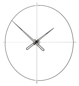 Mclocks Designové nástěnné hodiny ETL912 Eternal silver-black 90cm