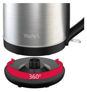 Tefal - Rychlovarná konvice SUBITO 1,7l 2400W/230V nerez/černá