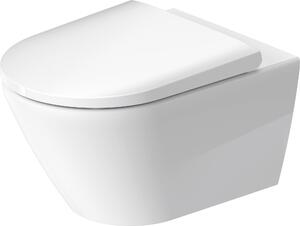 Závěsné WC set DURAVIT D-Neo otevřený splachovací kruh vč. WC prkénka 45770900A1