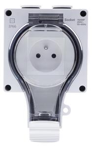 Solight 5B350 - Zásuvka do vlhkého prostředí 230V/16A IP66