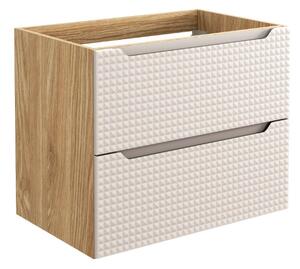 Skříňka pod umyvadlo LUXOR Beige 82-70-2S | 70 cm