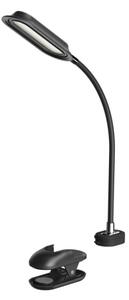 Immax 08998L - LED+CCT Stm stolní lampa s klip CLIP 7,5W/230V černá