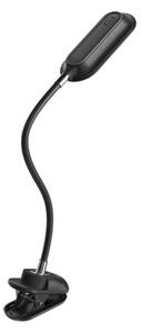 Immax 08998L - LED+CCT Stm stolní lampa s klip CLIP 7,5W/230V černá