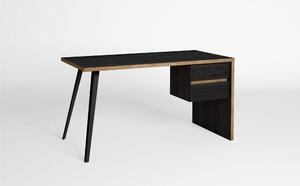 Pracovní stůl ori 136 x 75 cm černý