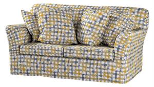 Potah na pohovku IKEA Tomelilla 2-místná nerozkládací barva modrá látka pletený vzor, vzorované