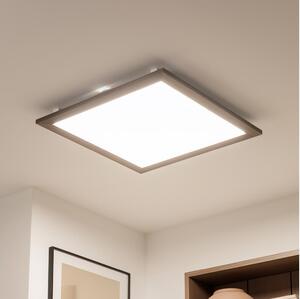 Brilagi - LED Stropní svítidlo SLIMFRAME WOOD LED/58W/230V 64x64 cm tmavě hnědá