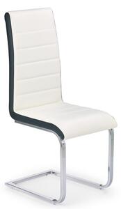 Židle SUALOCIN, bílo-černá