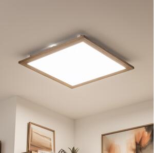 Brilagi - LED Stropní svítidlo SLIMFRAME WOOD LED/58W/230V 64x64 cm hnědá
