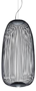 Designové závěsné svítidlo Foscarini Spokes 1, 30W Barva: Černá, Varianta zdroje: LED