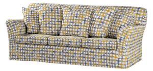 Potah na pohovku IKEA Tomelilla 3-místná nerozkládací barva modrá látka pletený vzor, vzorované