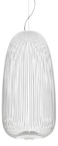 Designové závěsné svítidlo Foscarini Spokes 1, 30W Barva: Bílá, Varianta zdroje: LED