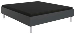 Postel LEVEL BEDS A,BEZ NOHOU 180/200 cm, grafitová