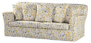Potah na pohovku IKEA Tomelilla rozkládací barva žlutá látka pletený vzor, vzorované