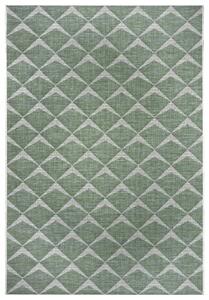 NORTHRUGS - Hanse Home koberce Kusový koberec Jaffa 105236 Emerald green Cream – na ven i na doma - 70x140 cm