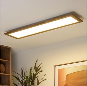 Brilagi - LED Stmívatelné svítidlo SLIMFRAME WOOD LED/58W/230V 124x33,7 cm + DO