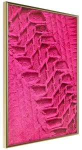 Artgeist Amaranth Sand Velikosti (šířkaxvýška): 20x30, Finální vzhled: Černý rám s paspartou