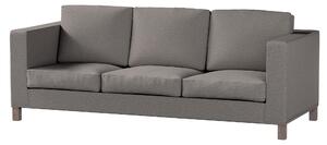 Potah na pohovku IKEA Karlanda 3-místná nerozkládací, krátký barva šedá látka pletený vzor