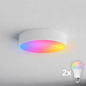 BRILAGI - LED RGBW Stm. koup. stro. svítidlo CLARE 2xE27/12W/230V IP54 bílá