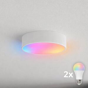 BRILAGI - LED RGBW Stmívatelné stropní svítidlo CLARE 2xE27/12W/230V bílá