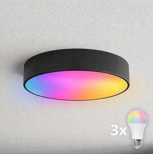 BRILAGI - LED RGBW Stm. koup. str. svítidlo CLARE 3xE27/12W/230V IP54 černá