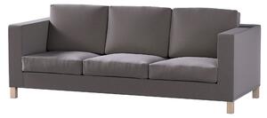 Potah na pohovku IKEA Karlanda 3-místná nerozkládací, krátký barva hnědá látka sametová