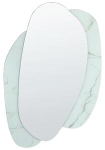 Zrcadlo PANNES 80 cm 117 cm Světle modrá