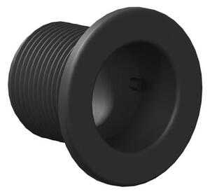 Umyvadlová krytka přepadu černá Ravak X01808