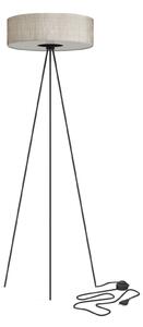 Stojací lampa Cadilac III, Ø 50 cm, šedá