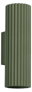 Sollux Lighting Nástěnné svítidlo KARBON 20 olivově zelené