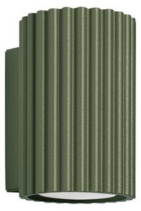 Sollux Lighting Nástěnné svítidlo KARBON 10 olivově zelené