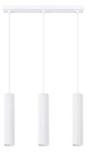 Sollux Lighting Závěsné svítidlo KARBON 3L bílé