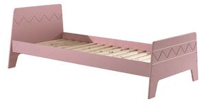 Dětská postel annie 90 x 200 cm růžová