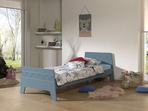 Dětská postel annie 90 x 200 cm modrá