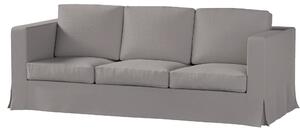 Potah na pohovku IKEA Karlanda 3-místná nerozkládací, dlouhý barva béžová látka pletený vzor