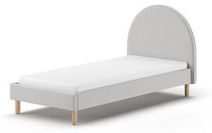 Dětská postel loony 90 x 200 cm šedá