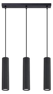 Sollux Lighting Závěsné svítidlo KARBON 3L černé