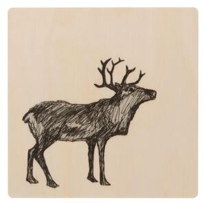 Miiko Design Podtácek Reindeer 10x10cm