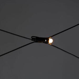 LED světelná síť pro exteriér, 64 žár. 200x200cm
