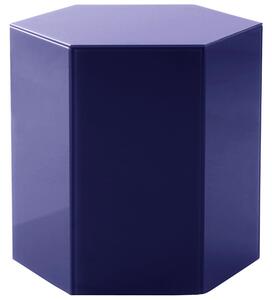 Jotex Modrý odkládací stolek STARLITE 40 x 40 cm