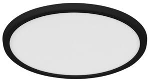 Nordlux Černé plastové stropní LED světlo Oja Smart 29 cm
