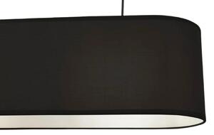 Černé stínidlo Kave Home Palette 75 cm