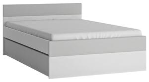 Postel FLEXI 120x200, farba bílá/šedá